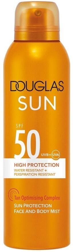 douglas collection - sun protection face and body mist spf 50 creme solari 200 ml unisex