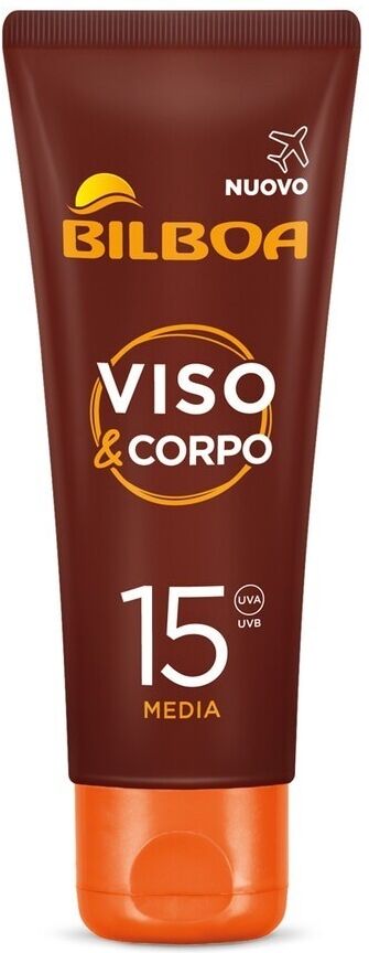 bilboa - travel size viso&corpo crema spf 15 creme solari 75 ml unisex