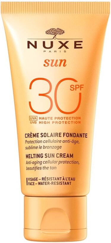 nuxe - melting sun cream high protection spf30 face crema solare 50 ml unisex