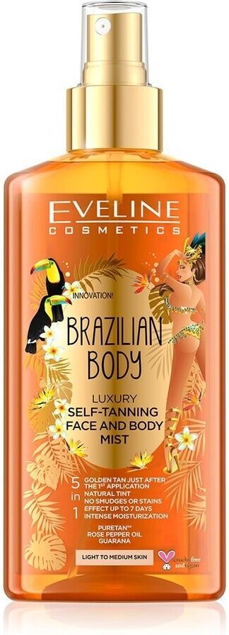 eveline comsetics - autoabbronzante viso e corpo autoabbronzanti 150 ml unisex