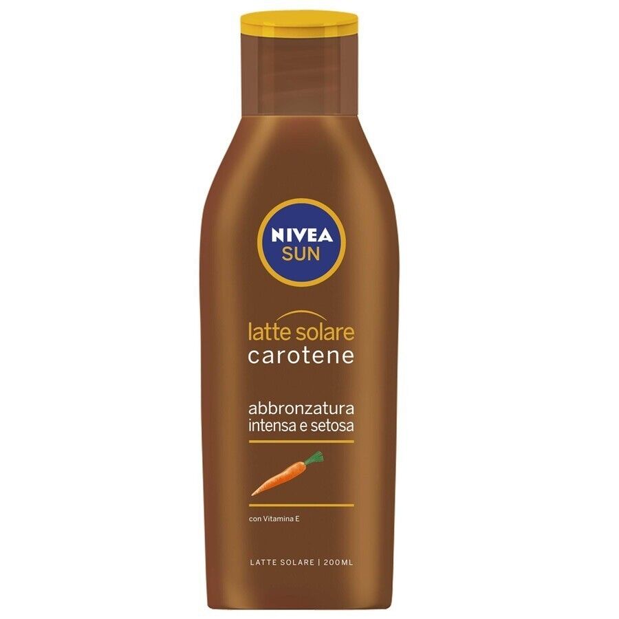 nivea -  sun  latte solare carotene creme solari 200 ml unisex