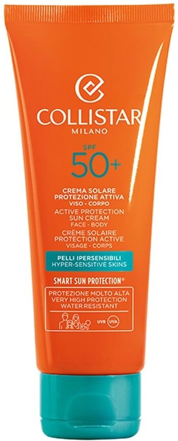 collistar - sun care crema solare protezione attivi viso-corpo spf50+ crema solare 100 ml unisex