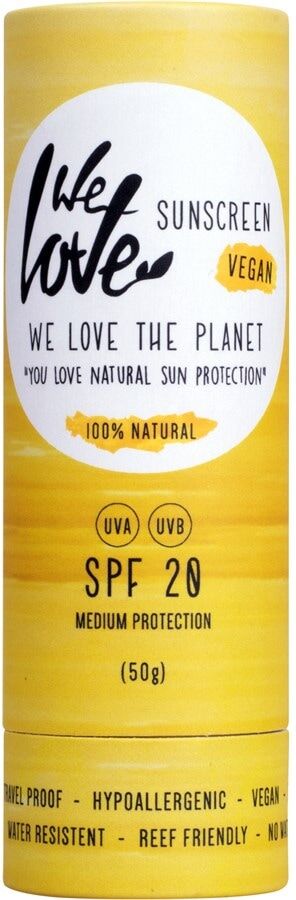 we love the planet - sun stick spf 20 crema solare 50 g female