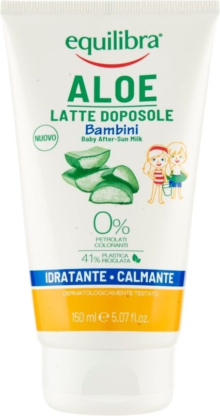 equilibra - aloe latte doposole bambini 150 ml unisex