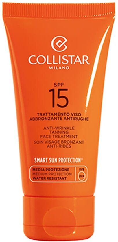 collistar - abbronzatura perfetta trattamento viso abbronzante antirughe creme solari 50 ml unisex