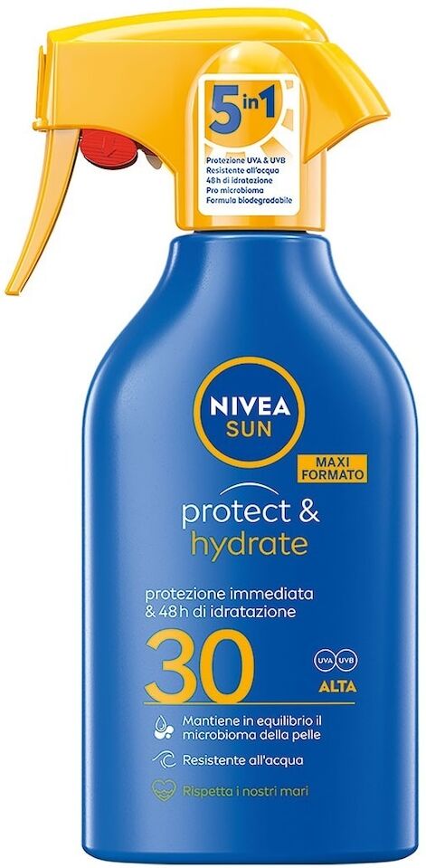 NIVEA - SUN Maxi Spray Solare Protect & Hydrate FP30 Creme solari 270 ml unisex