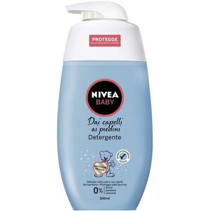 NIVEA -  DETERGENTE DAI CAPELLI AI PIEDINI Crema e olio neonato 500 ml unisex