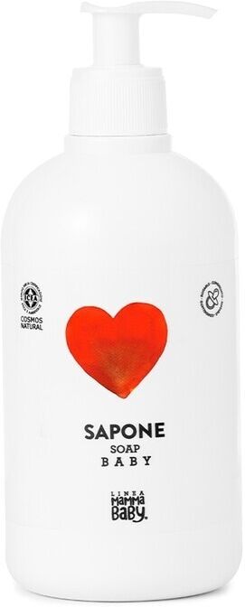 linea mammababy - sapone baby cosmos natural - margherita bagnoschiuma e sapone neonato 500 ml unisex