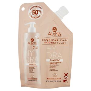 Alama Professional - Ecorefillme HYDRA – Shampoo Idratante Per Capelli Secchi 100 ml unisex