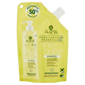 Alama Professional - Ecorefillme Repair – Shampoo Ristrutturante Per Capelli Danneggiati E Sfibrati 100 ml unisex