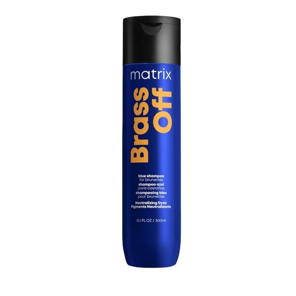matrix - total results brass off blue shampoo 300ml unisex