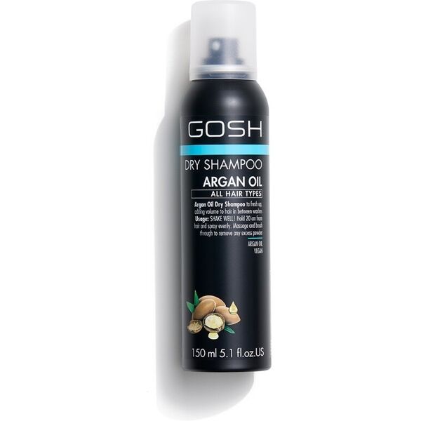 gosh copenhagen - fresh up! dry shampoo clear - argan shampoo secco 150 ml unisex