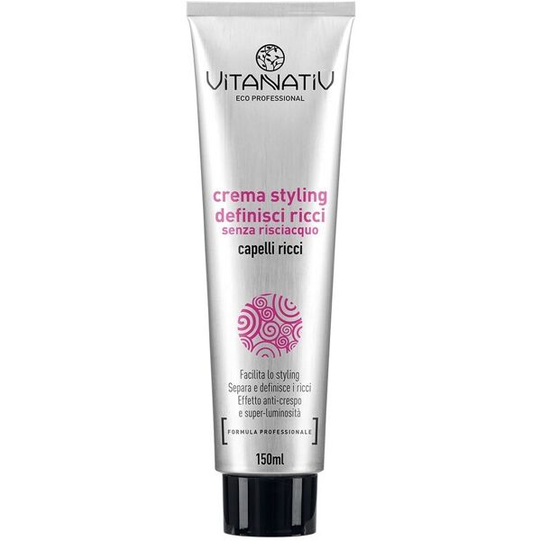 linea erre cosmetics - crema styling senza risciacquo definisci ricci cera 150 ml unisex