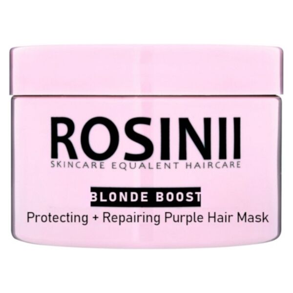 rosinii - blonde boost protecting + repairing purple hair mask maschere 250 ml unisex