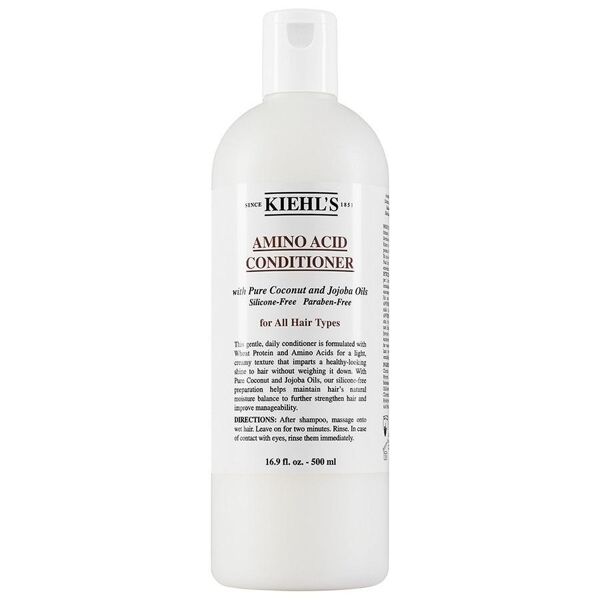 kiehl's - travel size  trattamento & styling amino acid conditioner balsamo capelli 75 ml 500 ml unisex