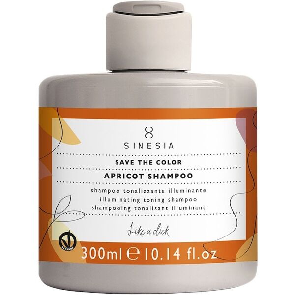 sinesia - save the color apricot shampoo shampoo 300 ml unisex