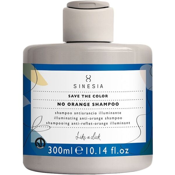 sinesia - save the color no orange shampoo shampoo 300 ml unisex