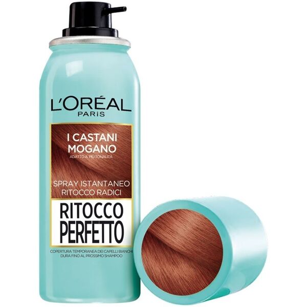 l'oréal paris - botanicals ritocco perfetto, colorazione ricrescita, copre i capelli bianchi e dura 1 shampoo, castano dorato, riflessante 75 ml marrone unisex