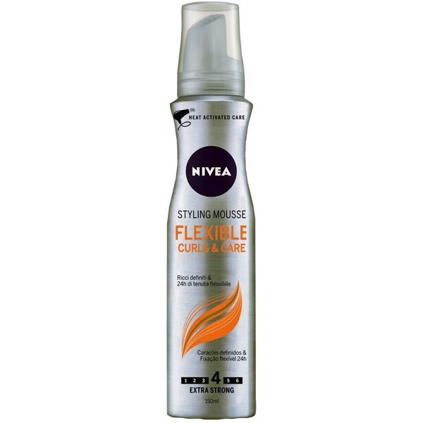 nivea -  styling mousse flexible curls&care schiume & mousse 150 ml unisex