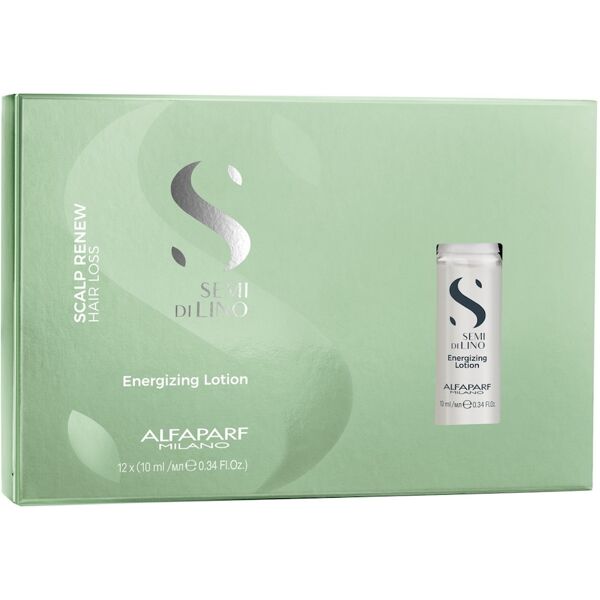 alfaparf milano - semi di lino energizing lotion maschere 12 ml female