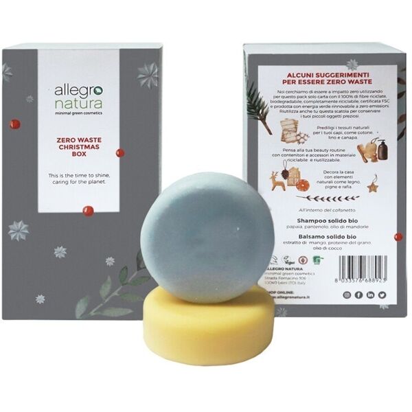 allegro natura - christmas box - linea capelli cofanetti e kit 150 g female