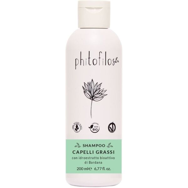 phitofilos - shampoo capelli grassi 200 ml unisex