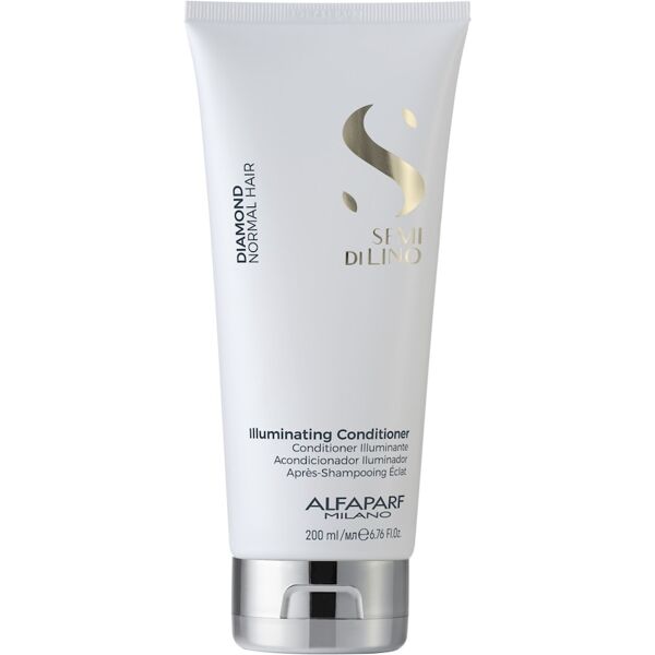 alfaparf milano - semi di lino illuminating conditioner balsamo 200 ml unisex