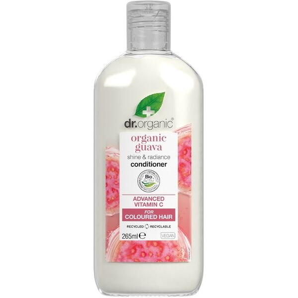 dr. organic - guava vitamin c conditioner per capelli colorati balsamo 265 ml unisex