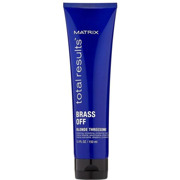 matrix - total results brass off blonde threesome 150ml balsamo senza risciacquo unisex