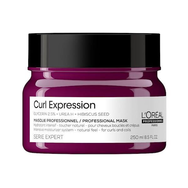 l’oréal professionnel - serie expert curl expression maschera idratante intensiva, 250 ml maschere unisex