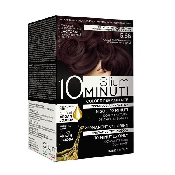 silium - 10 minuti - colorazione permanente per capelli tinta 200 g nero female