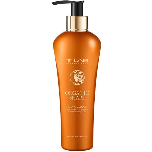 t-lab professional - organic shape duo shampoo 300 ml unisex