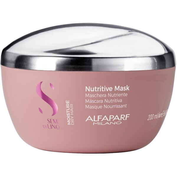 alfaparf milano - semi di lino nutritive mask maschere 200 ml unisex