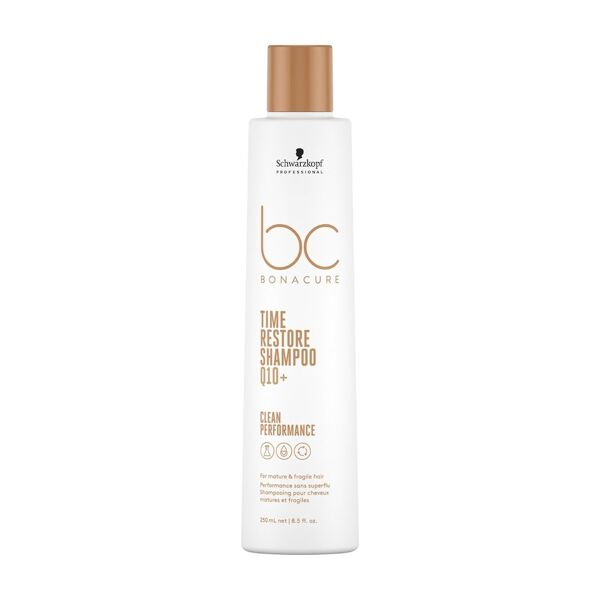 schwarzkopf professional - bc bonacure q10 time restore bc clean time restore shampoo 250ml unisex