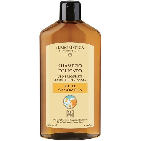 athena's - l' erboristica shampoo delicato miele & camomilla lavaggi frequenti 300 g unisex