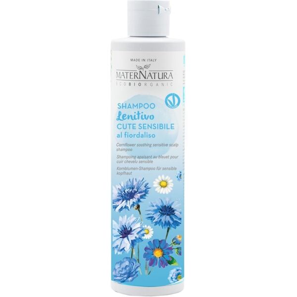 maternatura - bio beauty routine cute sensibile shampoo lenitivo cute sensibile al fiordaliso 250 ml unisex