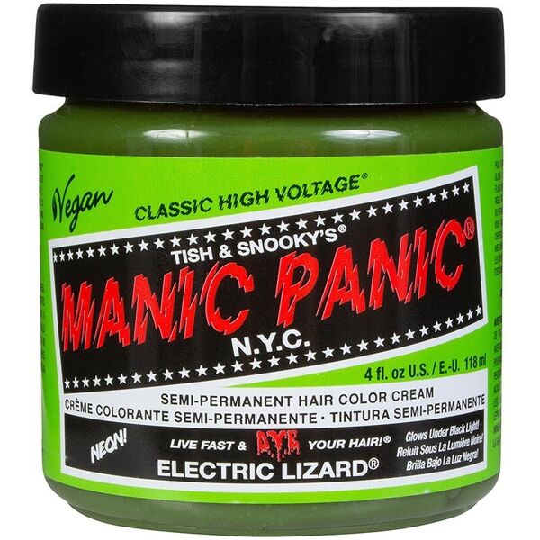 manic panic - classic high voltage tinta 118 ml verde unisex