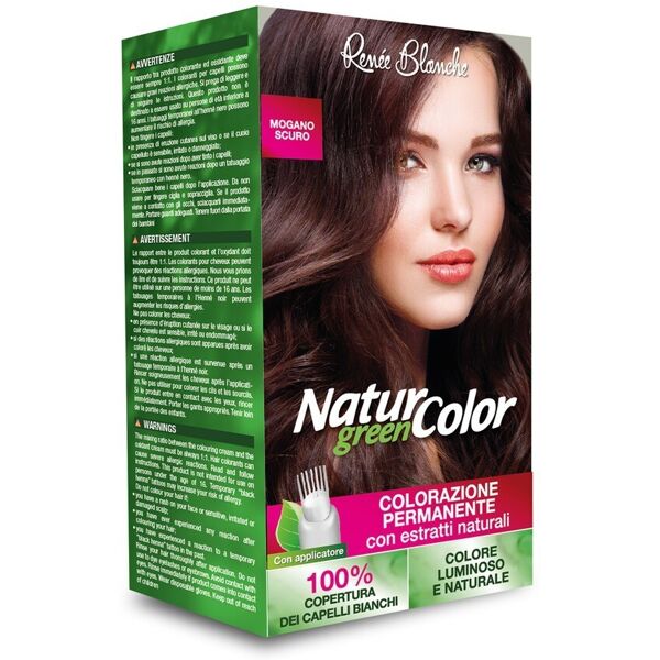 renée blanche - natur green color tinta 120 ml nero female