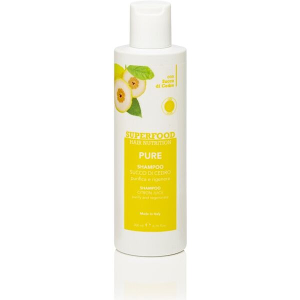 superfood - shampoo purificante pure 200 ml female