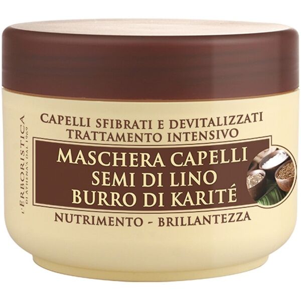 athena's - l' erboristica maschera per capelli ai semi di lino e burro di karitè maschere 200 ml female