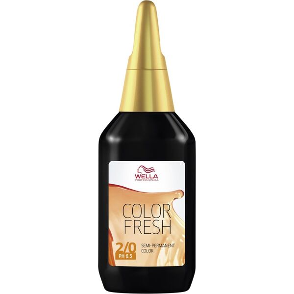 wella - color fresh riflessante 75 ml nero female