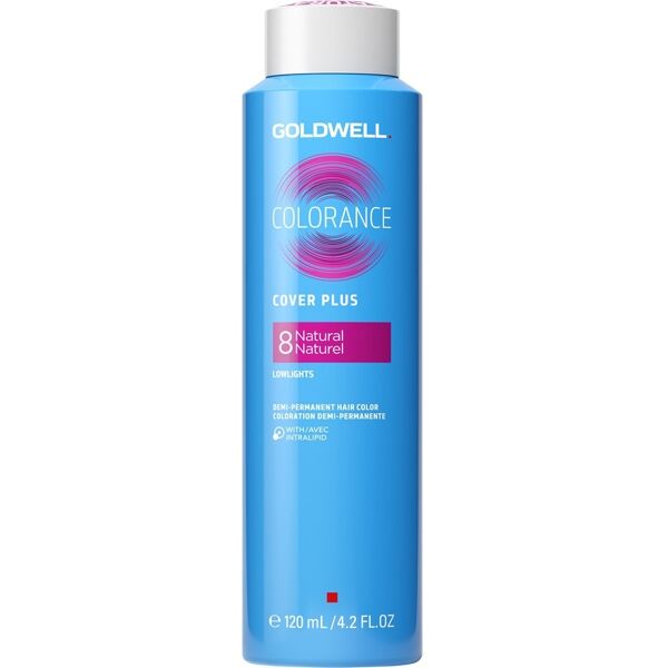 goldwell - cover plus demi-permanent hair color riflessante 120 ml marrone chiaro female