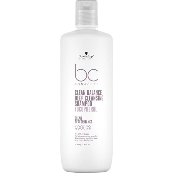 schwarzkopf professional - deep cleansing shampoo 1000 ml female