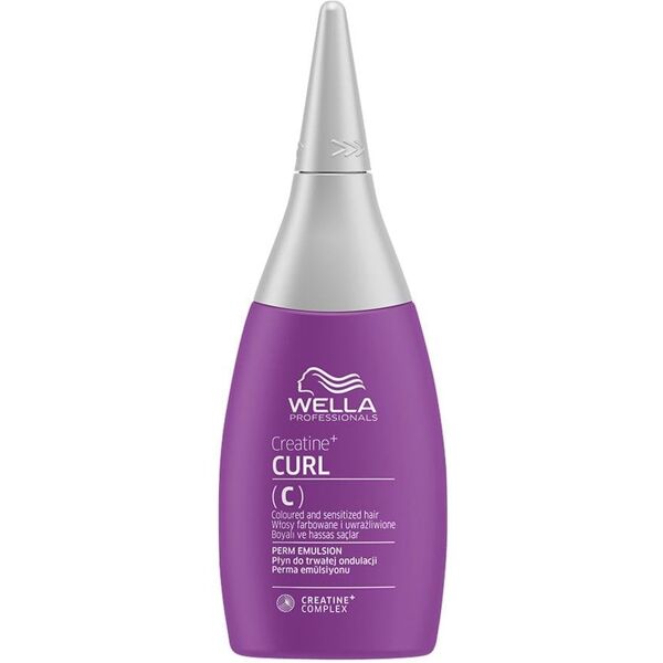 wella - creatine+ curl perm emulsion lacca 75 ml female