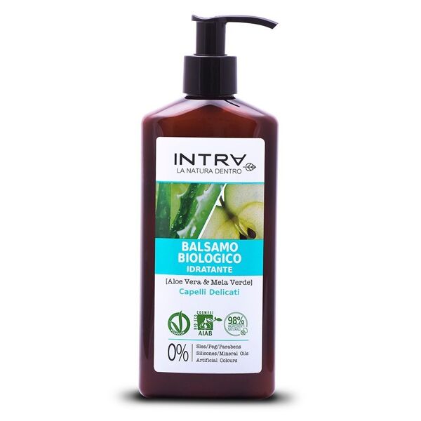 intra - aloe vera & mela verde balsamo biologico idratante 250 ml unisex