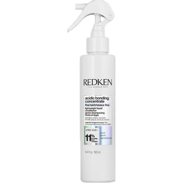 redken - acid bonding concentrate bonding concentrate liquid lightweight conditioner balsamo 190 ml unisex