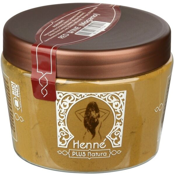 henné plus natura - erbe tintorie 06 mogano tinta 125 g unisex