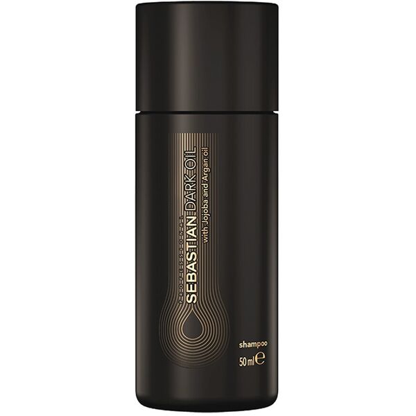 sebastian - dark oil shampoo per capelli a base di olio 50 ml female