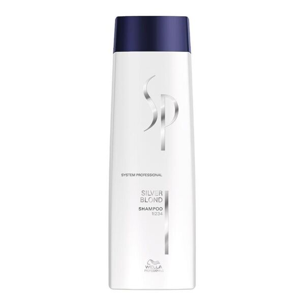 wella - sp expert care shampoo biondo argento 250 ml unisex