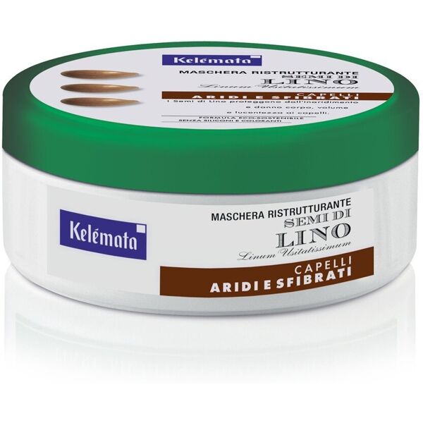 kelemata - maschera ai semi di lino maschere 200 ml unisex